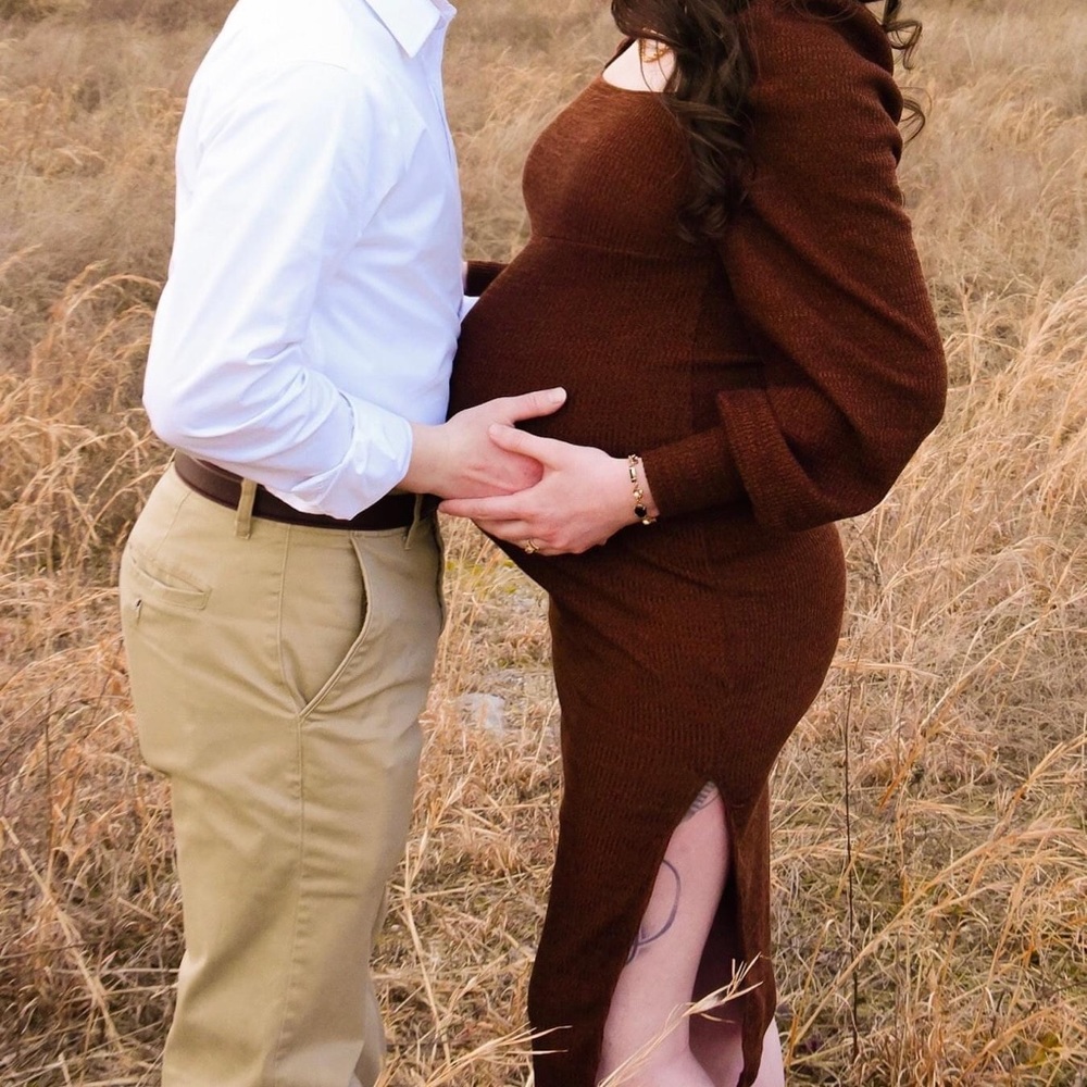 Maternity Dress & Hat